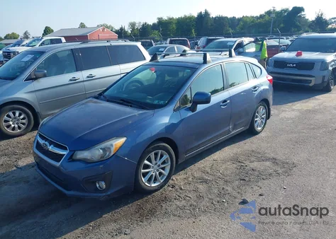 2013 Subaru Impreza 2.0I Premium from USA, damaged, VIN JF1GPAC61D2817347
